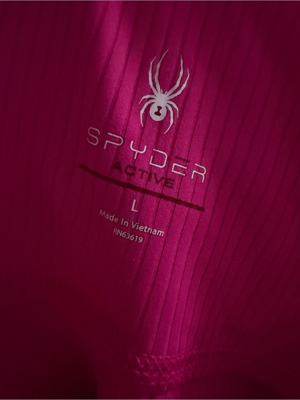 Spyder Women's top and bottom Hot Pink Quarter-Zip Pullover - Picture 7 of 10